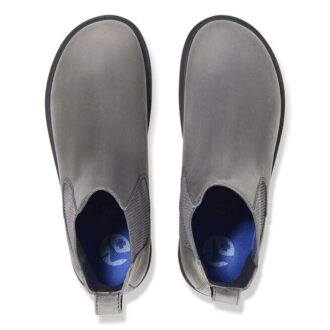 Botas de media caña sin cordones Highwood para mujer en piel nobuk