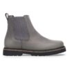 Botas de media caña sin cordones Highwood para mujer en piel nobuk