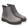Botas de media caña sin cordones Highwood para mujer en piel nobuk