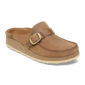 Buckley de cuero natural aceitado