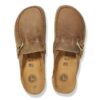 Buckley de cuero natural aceitado