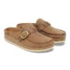 Buckley de cuero natural aceitado