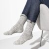 Calcetines de algodón para mujer: algodón, poliamida y elastano