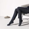 Calcetines de algodón para mujer: algodón, poliamida y elastano