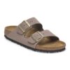 Cuero nobuck Arizona morado descolorido