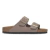 Cuero nobuck Arizona morado descolorido