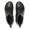 Ebba Slip on de piel negra