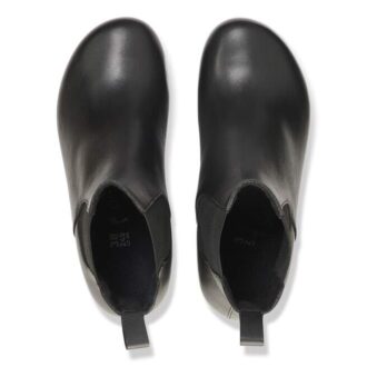 Ebba Slip on de piel negra