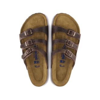 Florida Soft Footbed Cuero natural aceitado