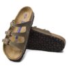 Florida Soft Footbed de cuero engrasado, color marrón tabaco