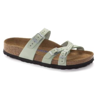 Franca Soft FootbedN Cuero nobuk Matcha