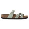 Franca Soft FootbedN Cuero nobuk Matcha