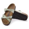 Franca Soft FootbedN Cuero nobuk Matcha