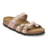 Franca Soft FootbedN Cuero nobuk rosa suave