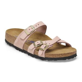 Franca Soft FootbedN Cuero nobuk rosa suave