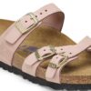 Franca Soft FootbedN Cuero nobuk rosa suave