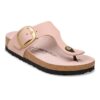 Gizeh Big Buckle de piel nobuk
