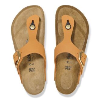 Gizeh Big Buckle de piel nobuk