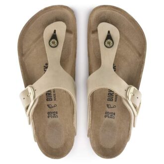 Gizeh Big Buckle de piel nobuk