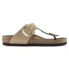 Gizeh Big Buckle de piel nobuk