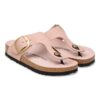 Gizeh Big Buckle de piel nobuk