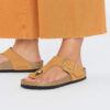 Gizeh Big Buckle de piel nobuk