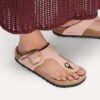 Gizeh Big Buckle de piel nobuk