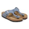 Gizeh Big Buckle de piel nobuk