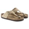 Gizeh Big Buckle de piel nobuk