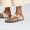 Gizeh Big Buckle Natural Leather Patent