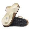 Gizeh con Big Buckle de cuero nobuk natural