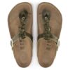 Gizeh de cuero natural trenzado y engrasado