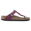 Gizeh de cuero natural trenzado y engrasado