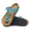 Gizeh de cuero natural trenzado y engrasado