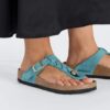Gizeh de cuero natural trenzado y engrasado