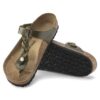 Gizeh de cuero natural trenzado y engrasado