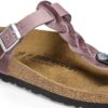 Gizeh de cuero natural trenzado y engrasado