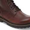 Highwood Lace Mid Hombre Cuero Chocolate