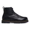 Highwood Lace Mid Hombre Cuero Negro