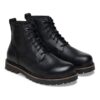 Highwood Lace Mid Hombre Cuero Negro