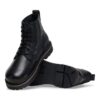 Highwood Lace Mid Hombre Cuero Negro