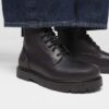 Highwood Mid Impermeable de piel natural