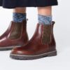 Highwood Slip on Mujer Cuero natural