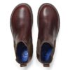 Highwood Slip on para hombre, piel color chocolate