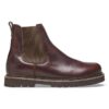 Highwood Slip on para hombre, piel color chocolate