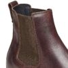 Highwood Slip on para hombre, piel color chocolate
