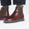 Highwood Slip on para hombre, piel color chocolate