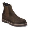Highwood Slip on para mujer, piel de ante, color moca