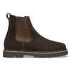 Highwood Slip on para mujer, piel de ante, color moca