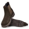 Highwood Slip on para mujer, piel de ante, color moca